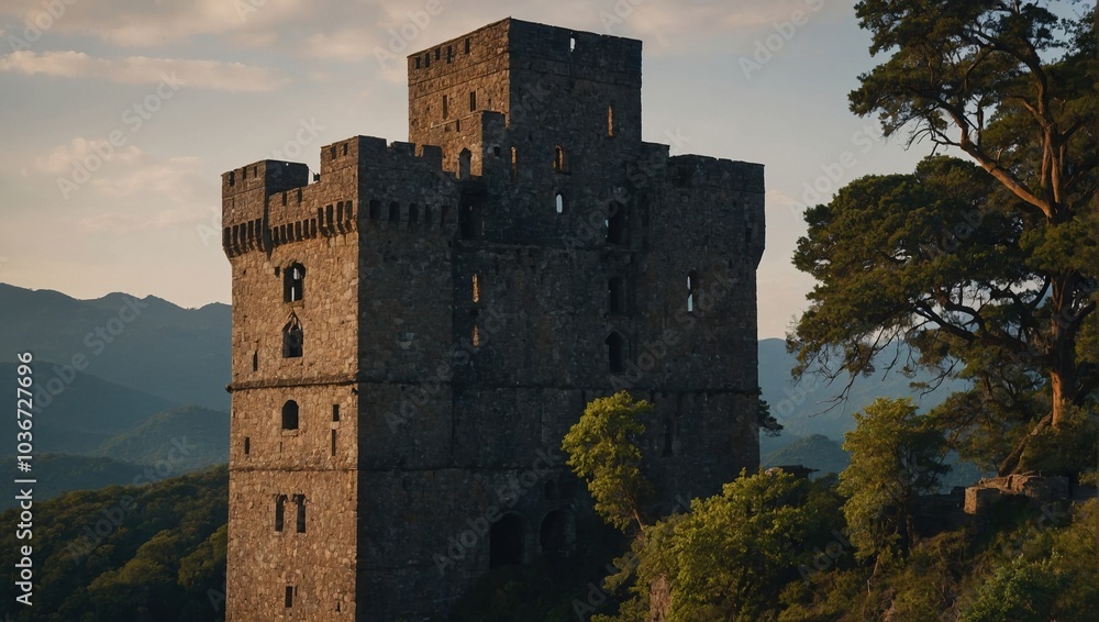 The archer tower whispers tales of valor and bravery to all who listen The archer tower whispers tales of valor and bravery to all who listen