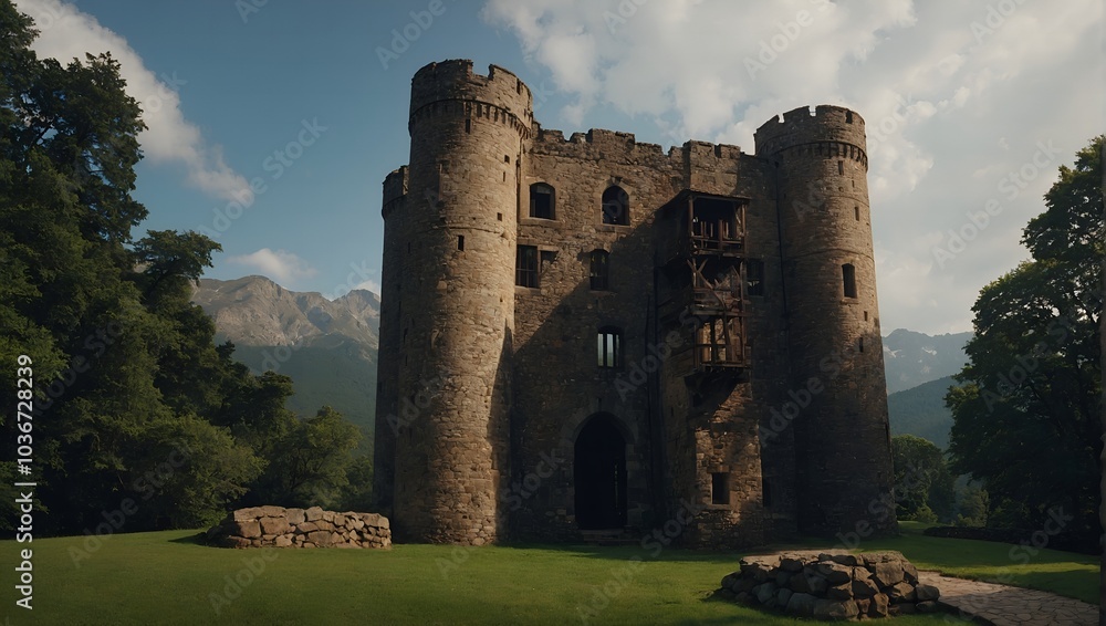 The archer tower’s legacy is preserved by the townsfolk The archer tower’s legacy is preserved by the townsfolk