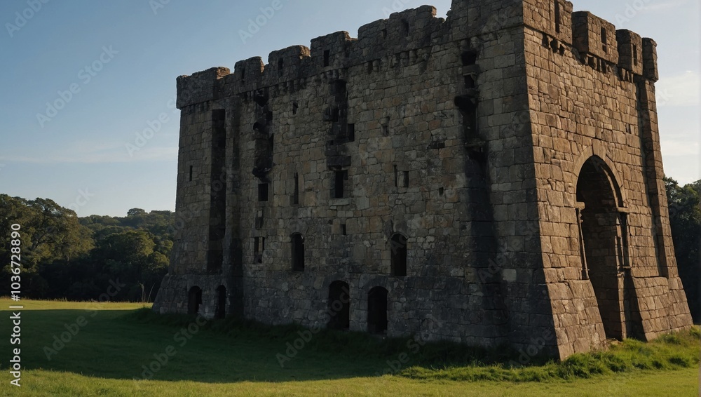 The archer tower's beauty captivates at all hours The archer tower's beauty captivates at all hours