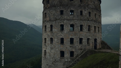 The archer tower's charm draws in curious tourists photo