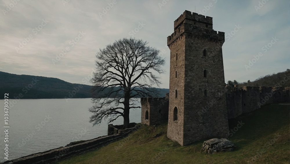 The archer tower's intricate designs reflect the artistry of ancient builders and craftsmen The archer tower's intricate designs reflect the artistry of ancient builders and craftsmen