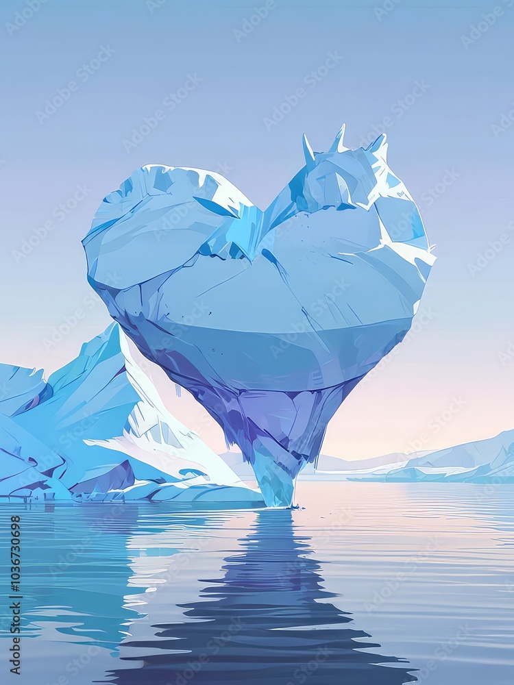 Obraz premium iceberg in the ocean,iceberg in polar regions,iceberg,iceberg in jokulsarlon country,iceberg in the water