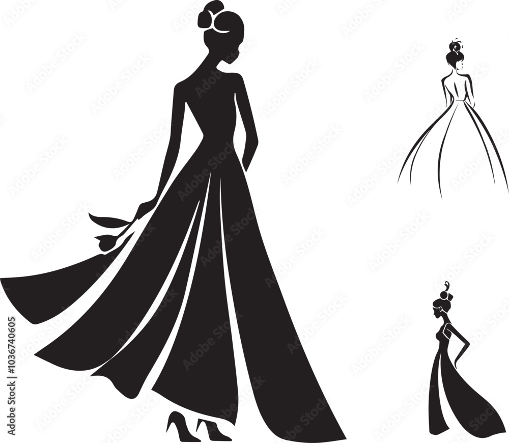 Elegant Silhouettes: Fashion in Minimalism Elegant Silhouettes: Fashion in Minimalism