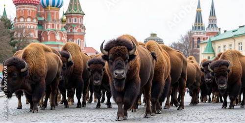 buffalo in Moskau