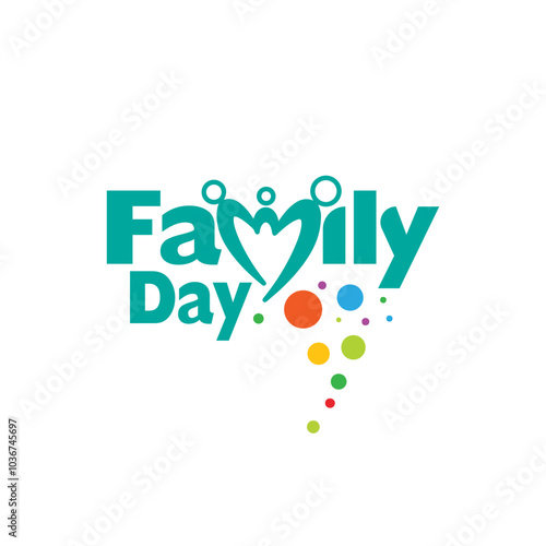 Isolated vector illustration logo of Picnic, Day-out, Family Day, Fun Logo, Vacation Event, Travel Day Logo, Happy joy fun together love creative concept theme mnemonic typography lettering 