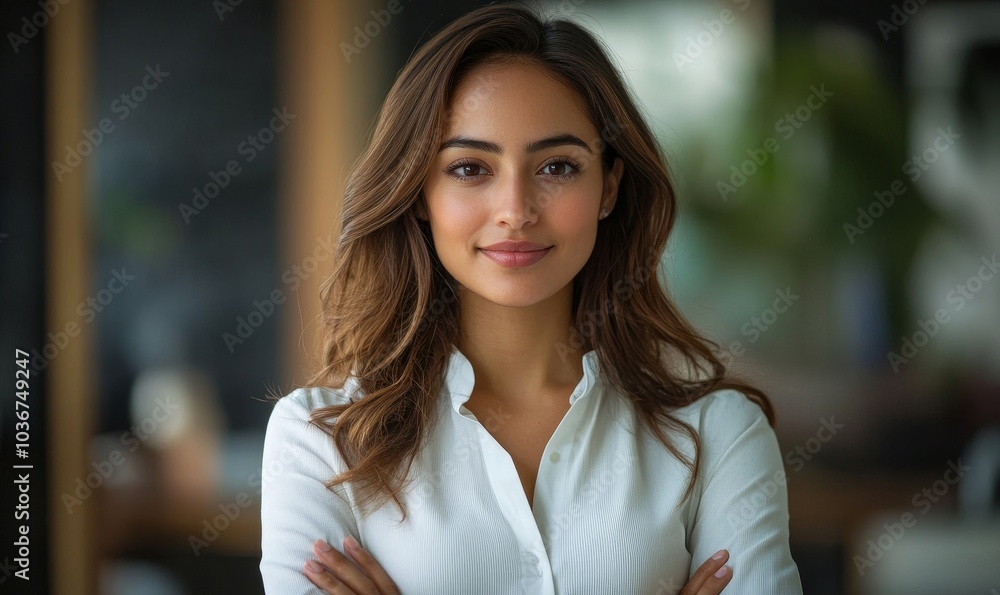 Woman entrepreneur in formal clothes, Generative AI Woman entrepreneur in formal clothes, Generative AI