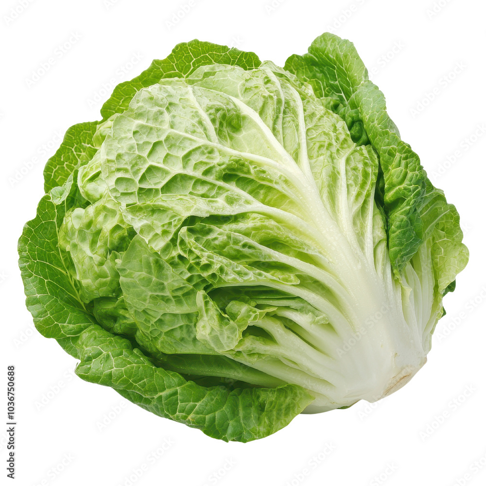 Fresh and crisp lettuce a nutritional powerhouse for your culinary creations and healthy lifestyle choices on transparent background Fresh and crisp lettuce a nutritional powerhouse for your culinary creations and healthy lifestyle choices on transparent background