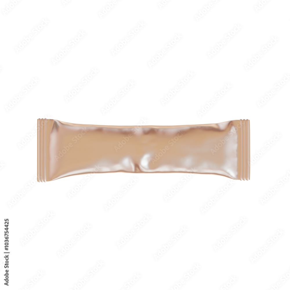 Realistic stick packaging for salt, sugar, coffee and other food. 3d render illustration for mockup collection Realistic stick packaging for salt, sugar, coffee and other food. 3d render illustration for mockup collection