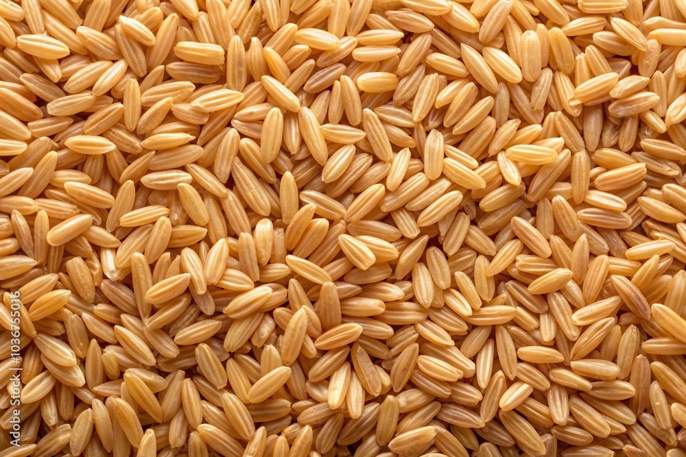 Background of organic brown rice grains with shallow depth of field Background of organic brown rice grains with shallow depth of field