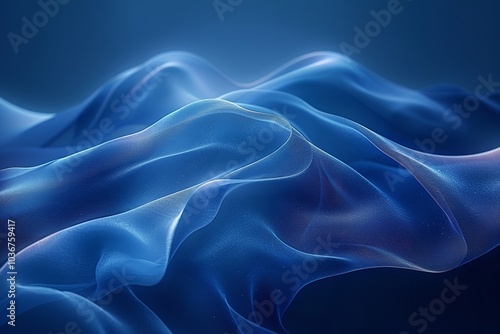 Design a premium and minimalist dark blue abstract background.