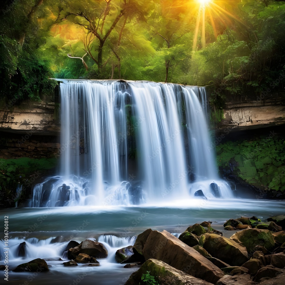 Obraz premium waterfall