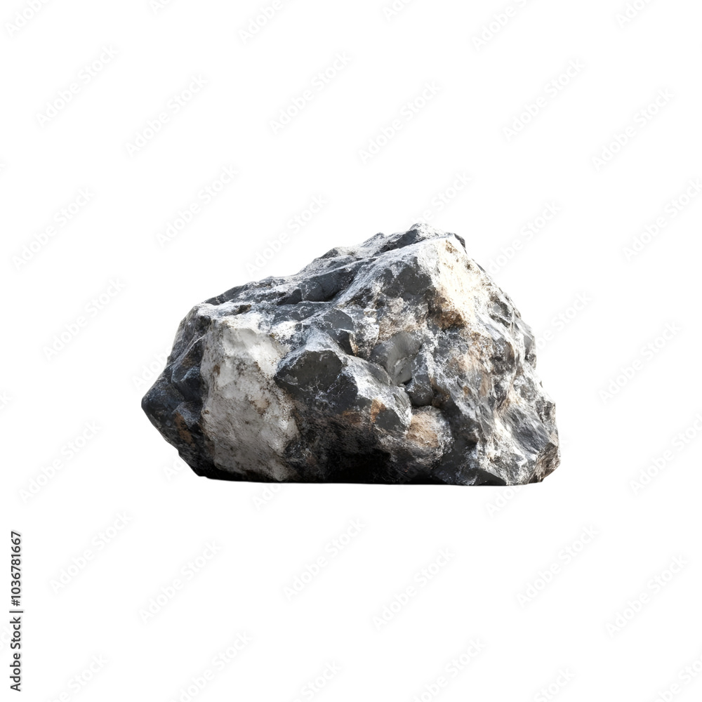 coal rock isolated on white background coal rock isolated on white background