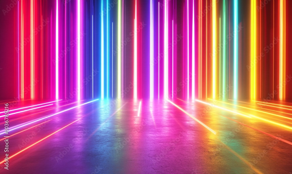 A vibrant and colorful background featuring neon lights in various hues, creating an energetic atmosphere perfect for creative projects. A vibrant and colorful background featuring neon lights in various hues, creating an energetic atmosphere perfect for creative projects.