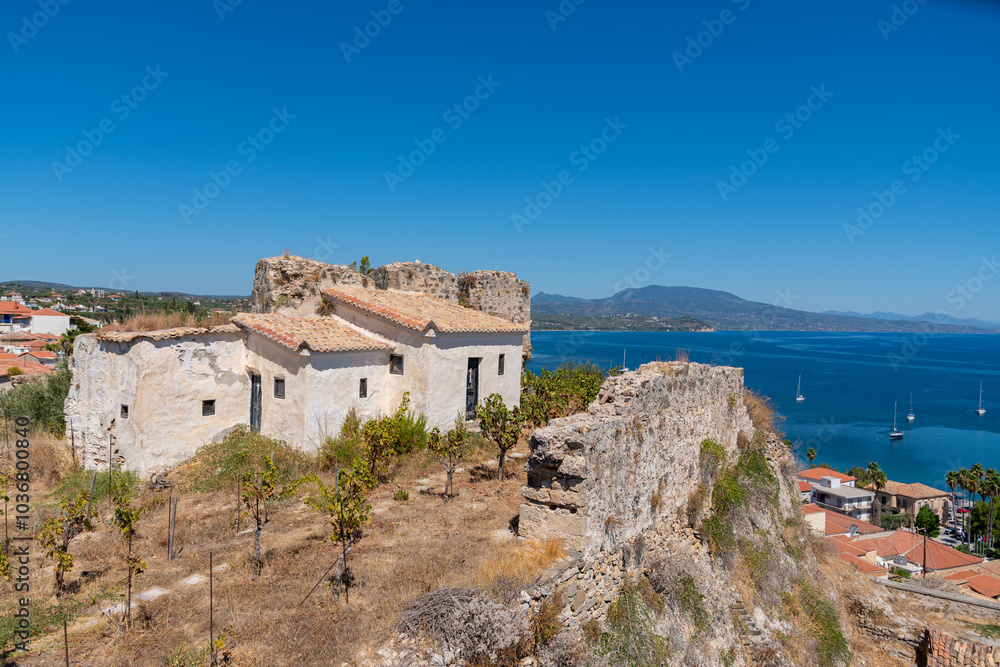 Koroni castle in Messenia, Peloponnese, Greece