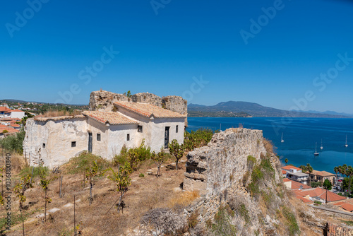 Obraz na płótnie Koroni castle in Messenia, Peloponnese, Greece w salonie
