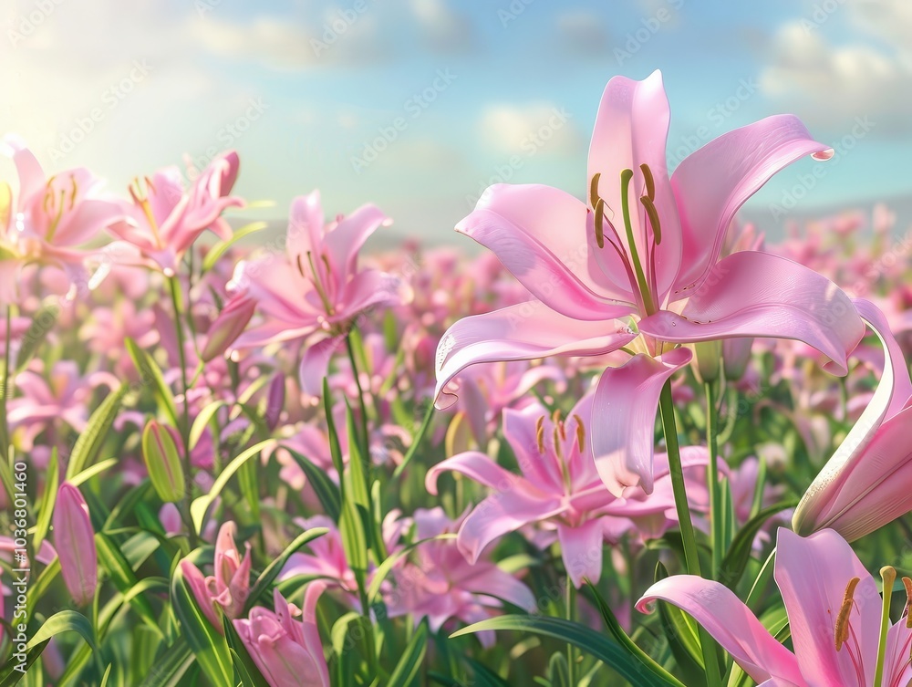 Obraz premium flower, pink, nature, plant, lily, spring, beauty, blossom, garden, bloom, flowers, petal, flora, isolated, white, floral, beautiful, purple, macro, leaf, orchid, summer, magnolia, bouquet, petals