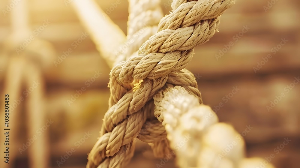 Complex web of interconnected ropes symbolizing intricate business relationships and antitrust challenges, with a focused foreground rope representing the effort to break monopolies. Complex web of interconnected ropes symbolizing intricate business relationships and antitrust challenges, with a focused foreground rope representing the effort to break monopolies.