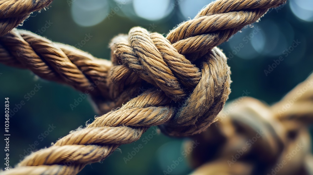 Complex web of interconnected ropes symbolizing intricate business relationships and antitrust challenges, with a focused foreground rope representing the effort to break monopolies. Complex web of interconnected ropes symbolizing intricate business relationships and antitrust challenges, with a focused foreground rope representing the effort to break monopolies.