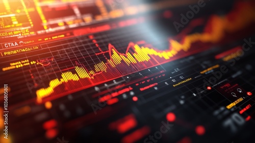 Professional illustration of CTA Performance Chart in vibrant colors