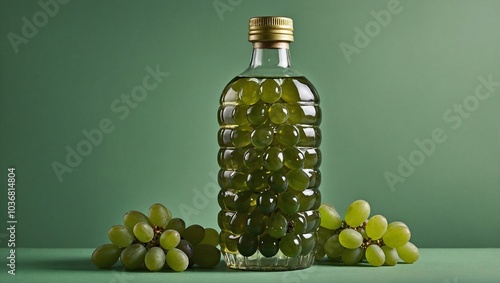 Obraz na płótnie green olives in a bottle w salonie