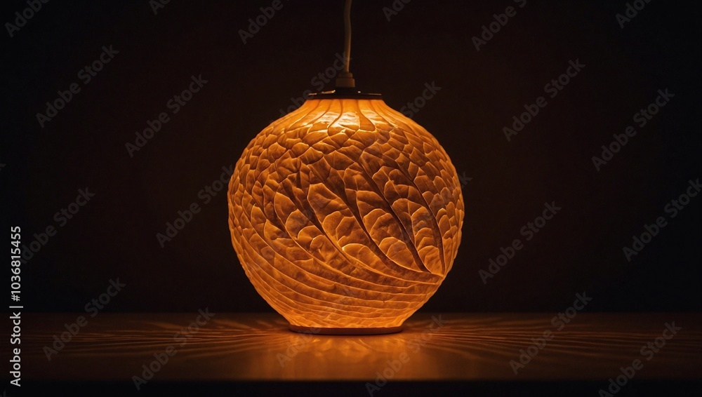 A glowing orange with its peel spiraling away
