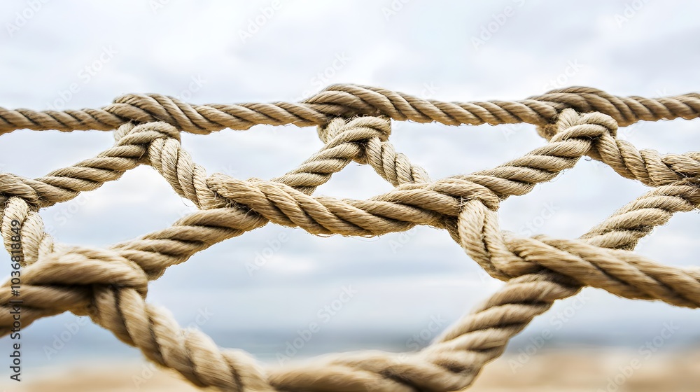 Complex web of interconnected ropes symbolizing intricate business relationships and antitrust challenges, with a focused foreground rope representing the effort to break monopolies. Complex web of interconnected ropes symbolizing intricate business relationships and antitrust challenges, with a focused foreground rope representing the effort to break monopolies.