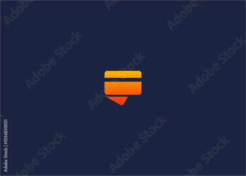 letter p credit card logo icon design vector design template inspiration