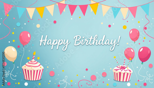 Birthday Background Design – Romantic and Playful Visuals for Love-Themed Celebrations