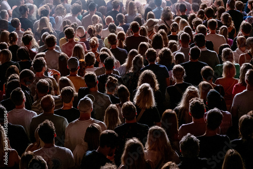 audience at a live concert