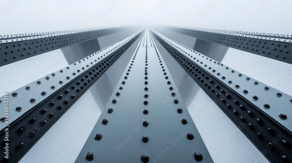 Obraz premium Sunrise over a Tranquil Forest Stream