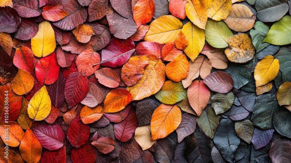 Autumn Leaves Color Gradient Autumn Leaves Color Gradient