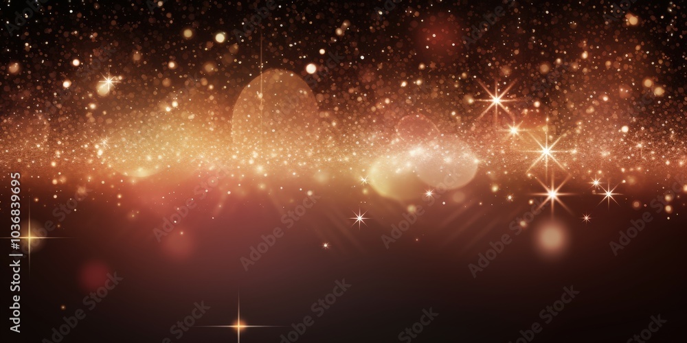 Sparkling Golden and Red Light Background Design Sparkling Golden and Red Light Background Design