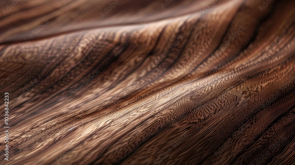 Fototapeta premium detailed core walnut wood with veins texture --no text and people, human --chaos 10 --ar 16:9 Job ID: 6eeff171-3813-40a9-aca5-a55d5ffec6e6