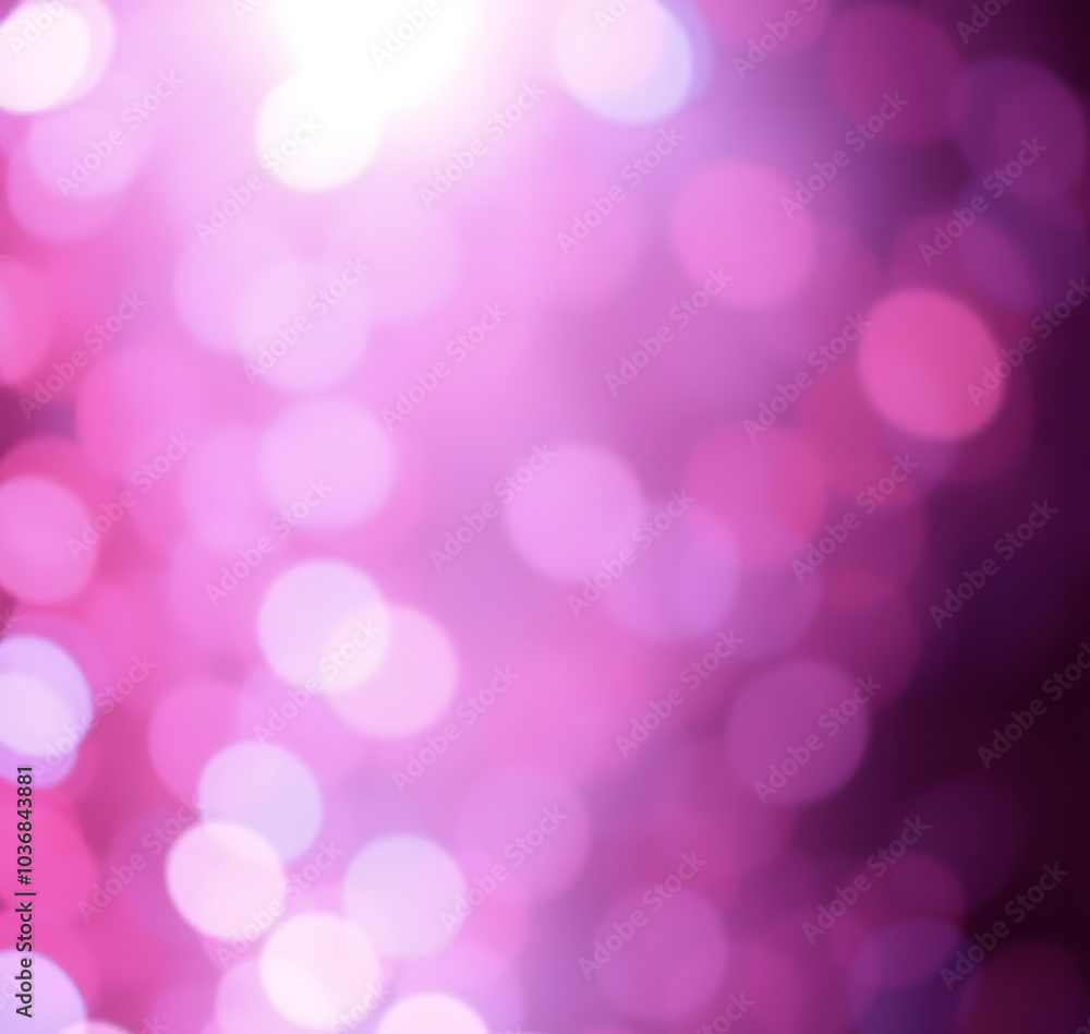 Fototapeta premium Abstract bokeh background in red, blue and white tones. Twinkling lights. 4th of July, Labor Day, Independence Day. Christmas decor. Holiday background for banners, posters and cards.