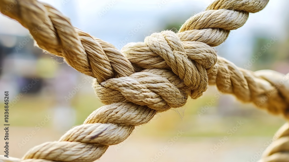 Complex web of interconnected ropes symbolizing intricate business relationships and antitrust challenges, with a focused foreground rope representing the effort to break monopolies. Complex web of interconnected ropes symbolizing intricate business relationships and antitrust challenges, with a focused foreground rope representing the effort to break monopolies.