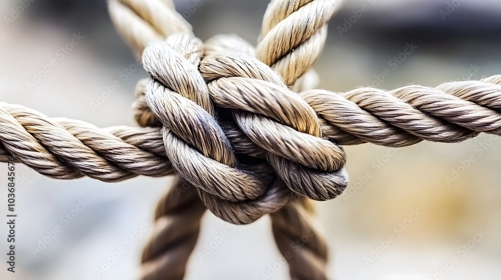 Complex web of interconnected ropes symbolizing intricate business relationships and antitrust challenges, with a focused foreground rope representing the effort to break monopolies. Complex web of interconnected ropes symbolizing intricate business relationships and antitrust challenges, with a focused foreground rope representing the effort to break monopolies.