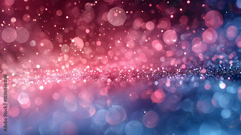 Abstract Background with Pink and Blue Bokeh Lights Abstract Background with Pink and Blue Bokeh Lights