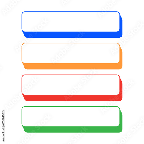 lower third bar design template