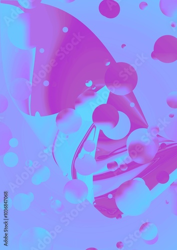 Bubblegum background 