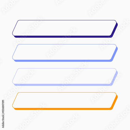 lower third bar design template