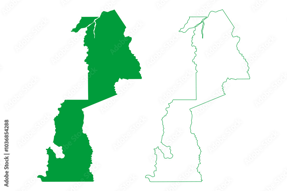 Novo Aripuana municipality (Amazonas state, Municipalities of Brazil, Federative Republic of Brazil) map vector illustration, scribble sketch Novo Aripuana map Novo Aripuana municipality (Amazonas state, Municipalities of Brazil, Federative Republic of Brazil) map vector illustration, scribble sketch Novo Aripuana map
