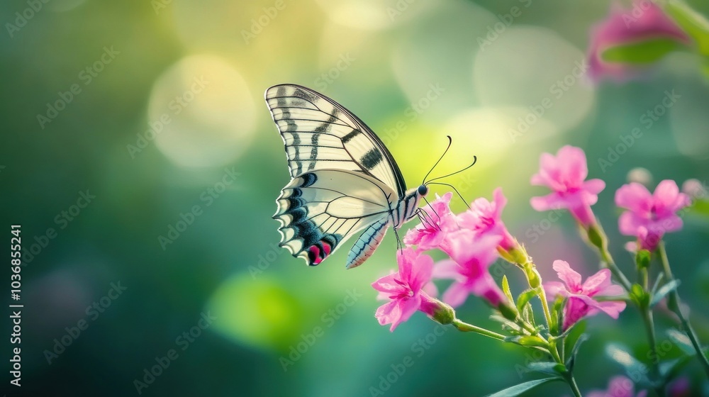butterfly on a flower butterfly on a flower