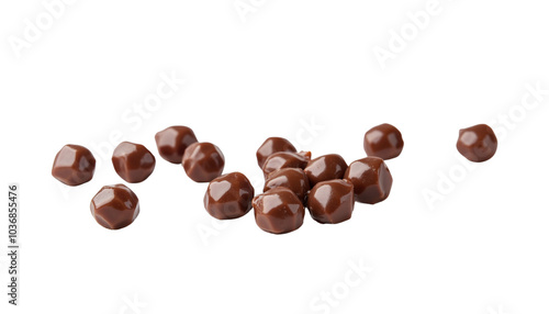 Wallpaper Mural A Collection of Delicious Round Chocolate Confections on Display Torontodigital.ca