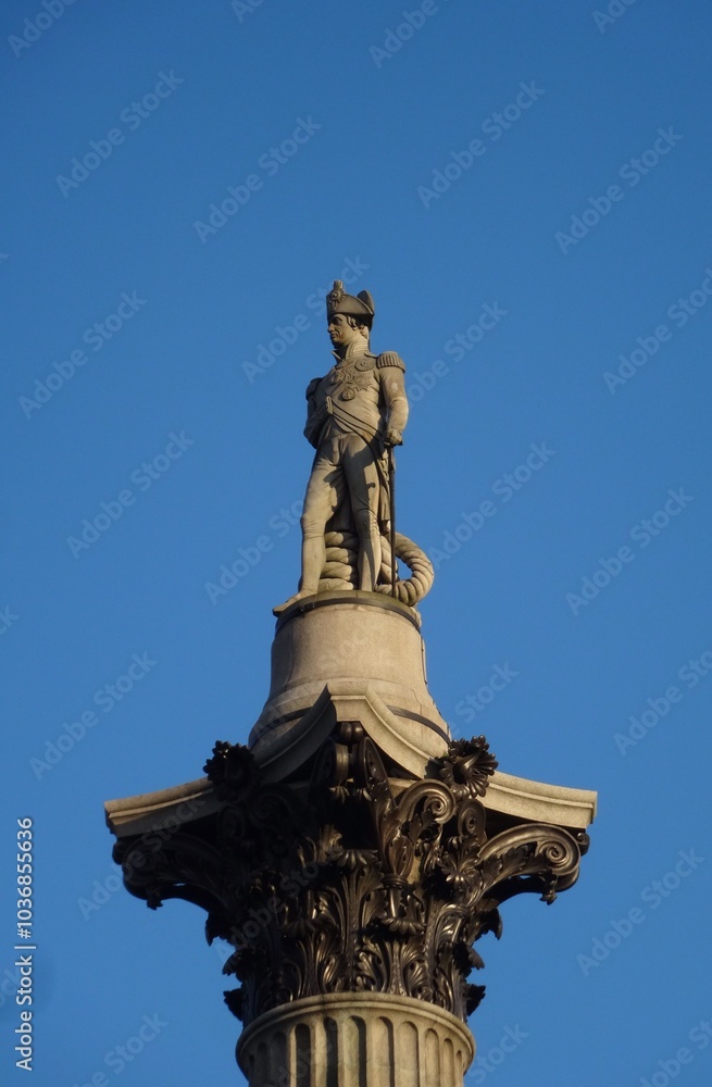 Nelson's Column at Trafalgar Square Nelson's Column at Trafalgar Square