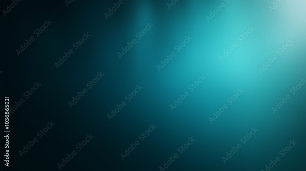 Deep Turquoise Gradient Expanding on Dark Background Deep Turquoise Gradient Expanding on Dark Background