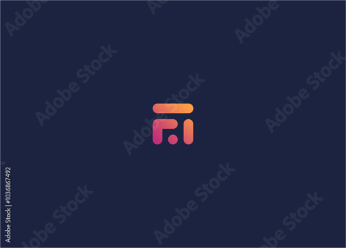 letter f box logo icon design vector design template inspiration