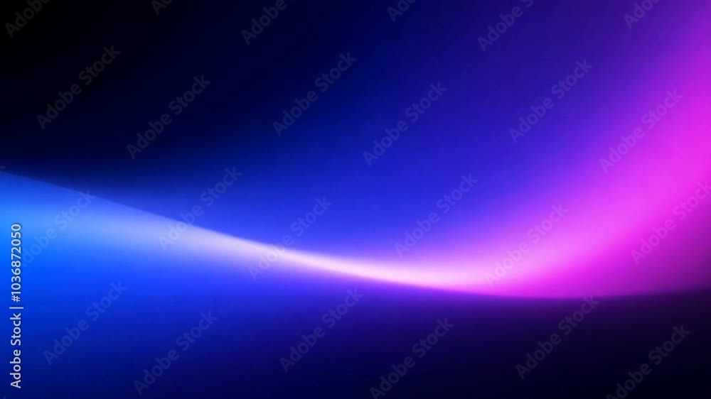 Abstract glowing waves in purple and blue flowing smoothly in a dark background. Abstract concept Abstract glowing waves in purple and blue flowing smoothly in a dark background. Abstract concept