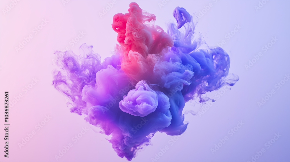 Abstract beauty background with pink and purple clouds paintpurple and pink smokepink and purple. Fashionable, modern background in pastel colors Abstract beauty background with pink and purple clouds paintpurple and pink smokepink and purple. Fashionable, modern background in pastel colors