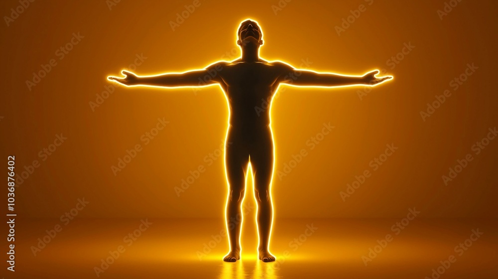 Illuminated Silhouette: Exploring Spiritual Awakening and Inner Peace Illuminated Silhouette: Exploring Spiritual Awakening and Inner Peace