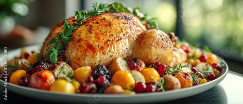 Cozy Holiday Meal in a Hearty Bowl photo